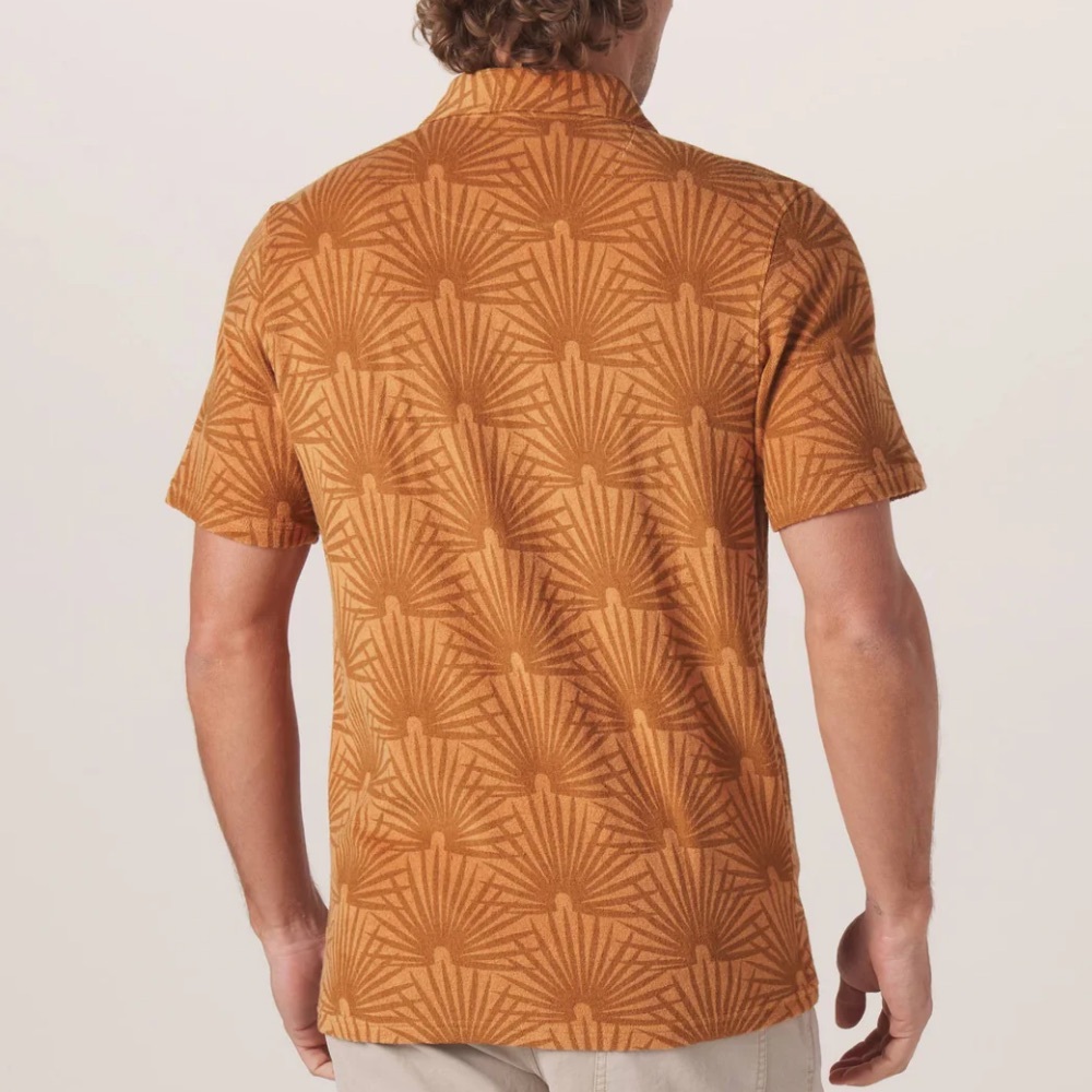 The Normal Brand Palm Terry Cloth‎ Polo
